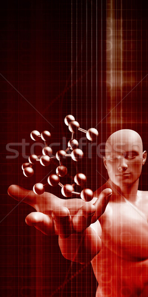 Stock foto: Pharmaindustrie · Biochemie · Technologie · Gesundheit · Hintergrund · Medizin