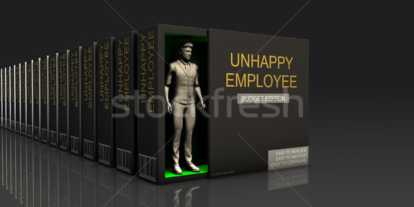 Unhappy Employee Stock photo © kentoh