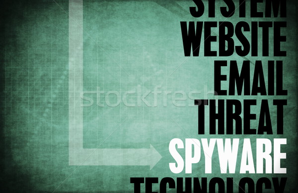スパイウェア コンピュータ セキュリティ 脅威 保護 ネットワーク ストックフォト © kentoh