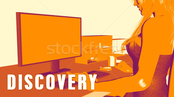 Discovery Concept Course Stock photo © kentoh