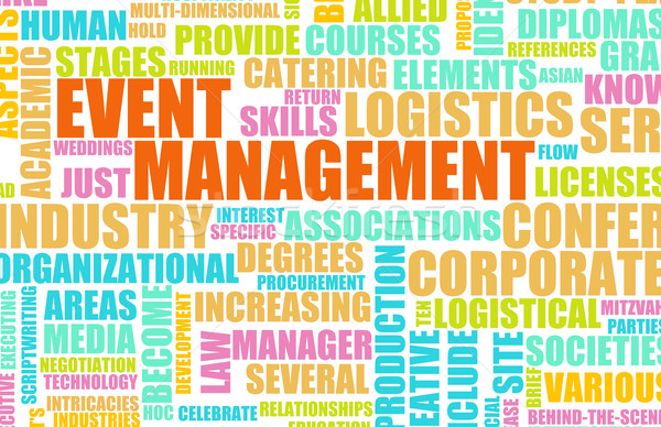 Event Management Stock photo © kentoh