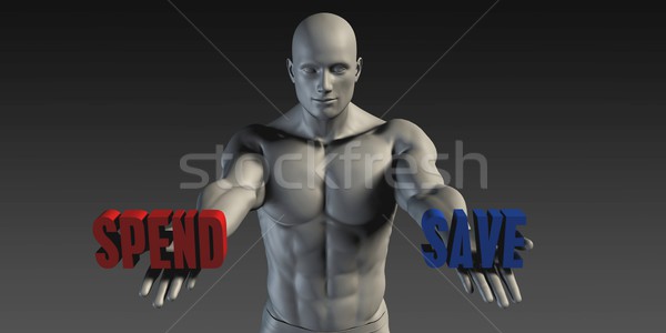 Spend or Save Stock photo © kentoh
