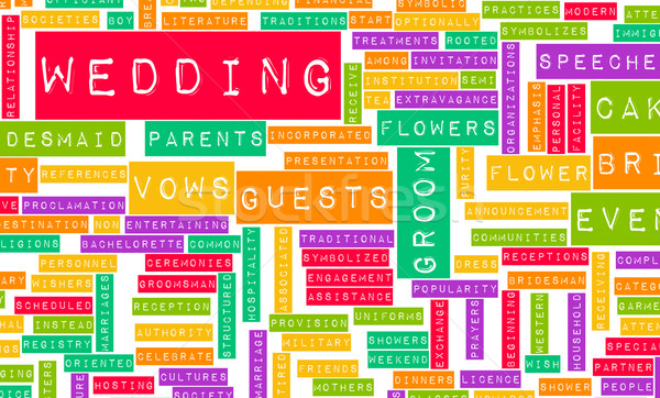 Wedding Planning Stock photo © kentoh
