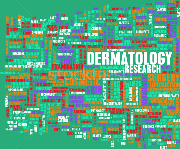 Dermatologie medical studia piele abstract cui Imagine de stoc © kentoh