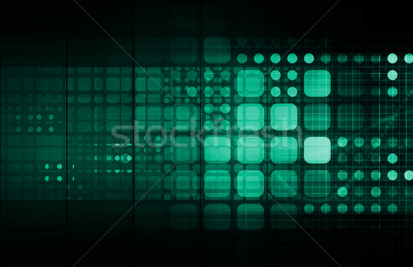 Netwerk internet verkeer gegevens abstract Stockfoto © kentoh