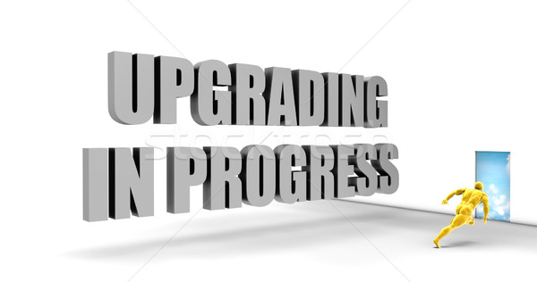 Upgrading in Progress Stock photo © kentoh