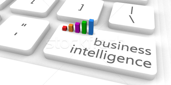 Business intelligenza veloce facile sito abstract Foto d'archivio © kentoh
