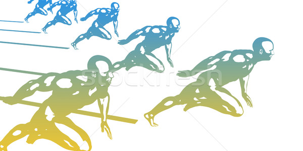 Sports Background Stock photo © kentoh