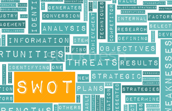 SWOT Stock photo © kentoh