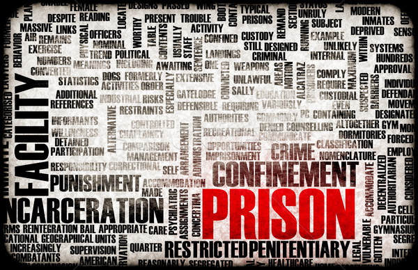 închisoare facilitate închisoare afaceri constructii fundal Imagine de stoc © kentoh