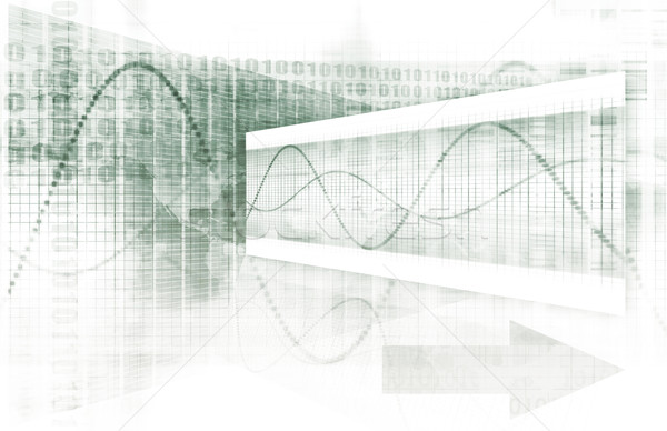 Futuristic Graph Stock photo © kentoh