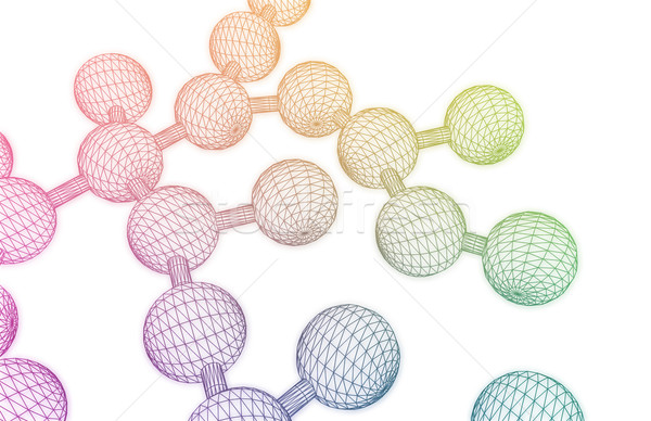 Science atome chimiques formule technologie éducation [[stock_photo]] © kentoh