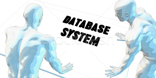 Database System Stock photo © kentoh