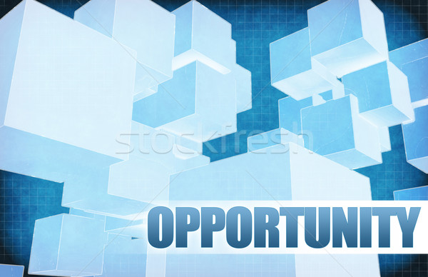 Opportunity on Futuristic Abstract Stock photo © kentoh