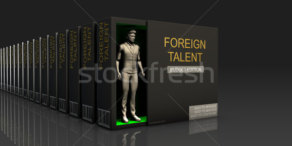 Foreign Talent Stock photo © kentoh