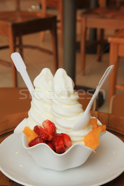 Frozen Yoghurt Stock photo © kentoh