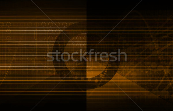 Onderzoek medische veld business abstract achtergrond Stockfoto © kentoh