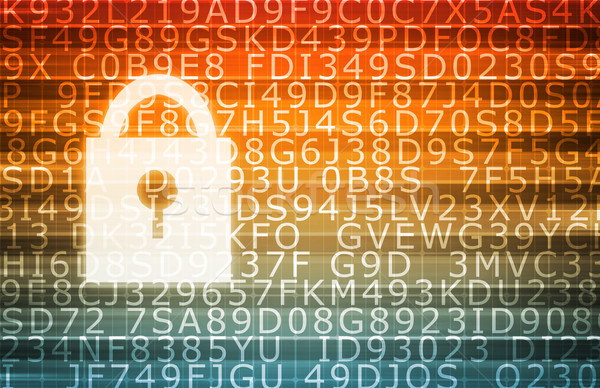 Data Center Secure Servers Stock photo © kentoh