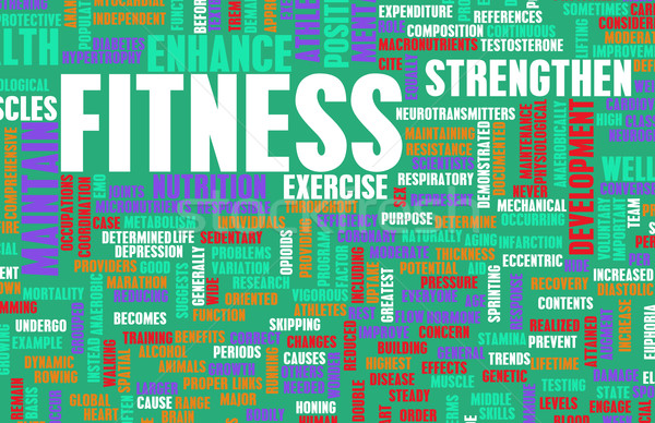 Fitness Concept Stock photo © kentoh