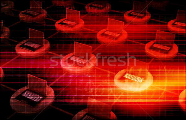 Stock photo: Computer Network