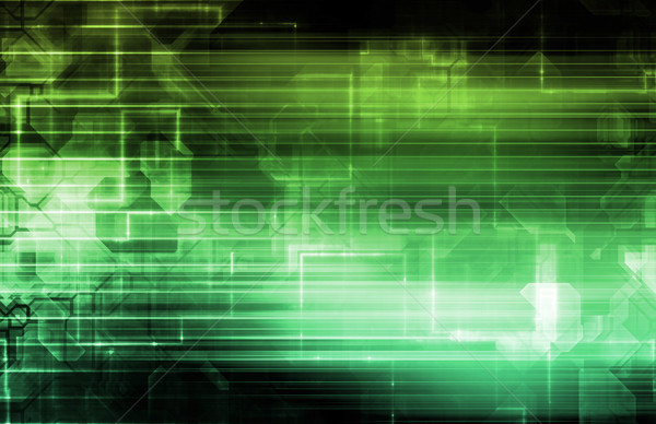 Abstract Technology Stock photo © kentoh