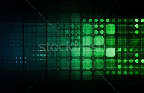 Digital multimedia contenido Internet web red Foto stock © kentoh