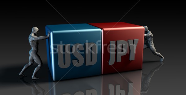 USD JPY Currency Pair Stock photo © kentoh