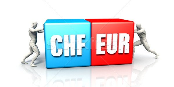 CHF EUR Currency Pair Stock photo © kentoh