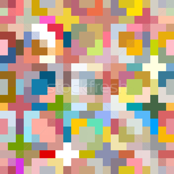 Senza soluzione di continuità pixel pattern sfondo Foto d'archivio © kentoh