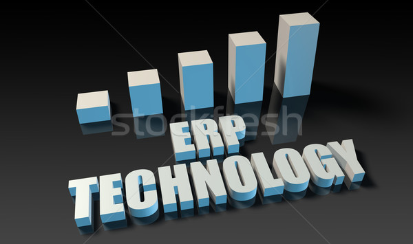Erp technology Stock photo © kentoh