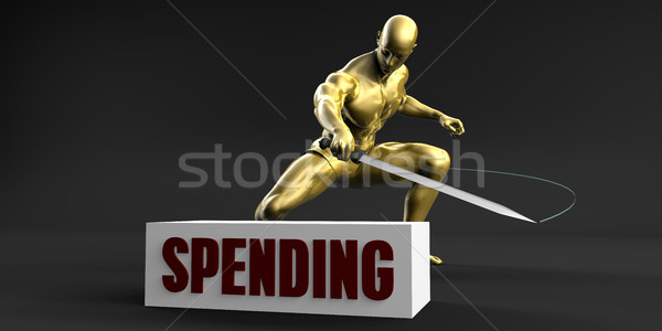 Stock photo: Reduce Spending