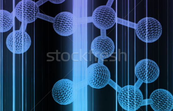 Molecule DNA Cell Stock photo © kentoh