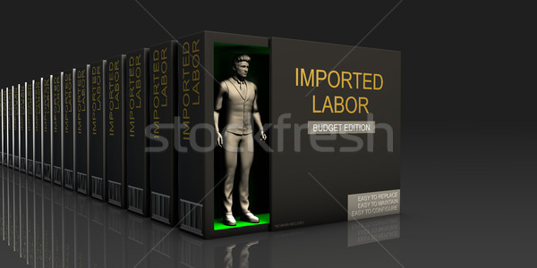 Imported Labor Stock photo © kentoh