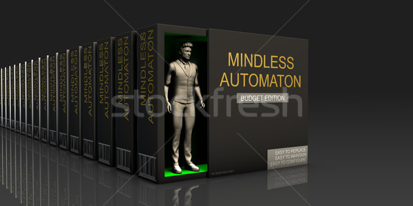 Mindless Automaton Stock photo © kentoh