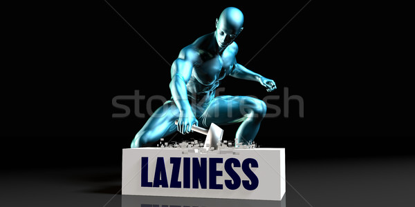 Get Rid of Laziness Stock photo © kentoh