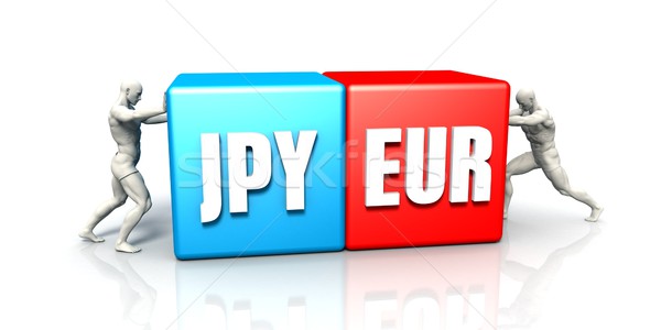 JPY EUR Currency Pair Stock photo © kentoh