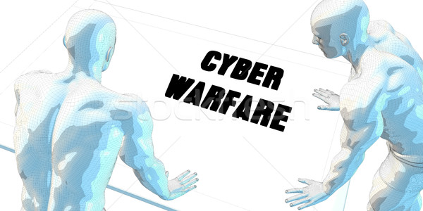 Cyber Warfare Stock photo © kentoh