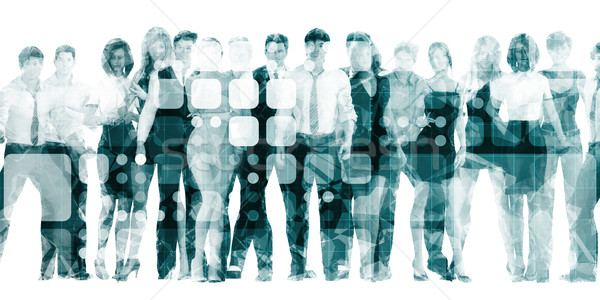 Elettronica apprendimento formazione business riunione Foto d'archivio © kentoh