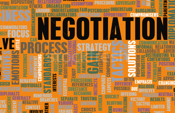 Negotiation Stock photo © kentoh