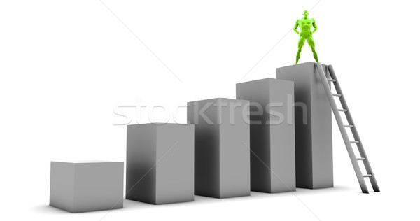 Reaching New Heights Stock photo © kentoh
