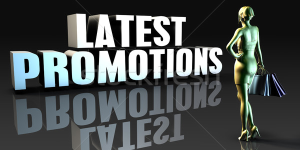 Latest Promotions Stock photo © kentoh