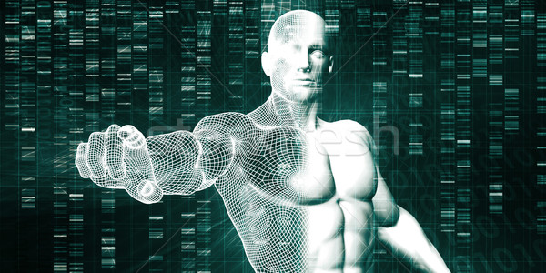 Genetisch engineering wetenschap onderzoek ontwikkeling technologie Stockfoto © kentoh