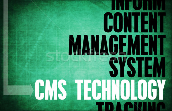 CMS Technology Stock photo © kentoh