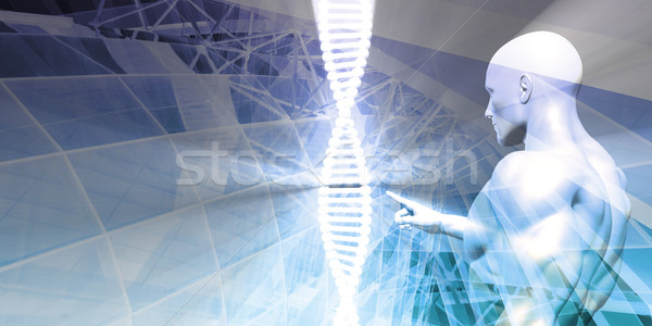 Indústria farmacêutica bioquímica tecnologia saúde fundo medicina Foto stock © kentoh