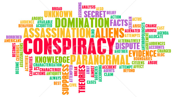 Conspiracy Stock photo © kentoh
