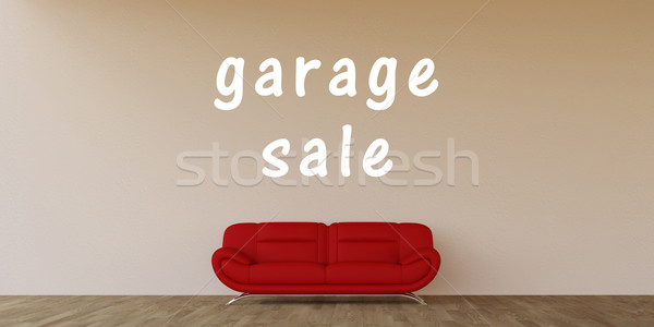 Stock photo: Garage Sale