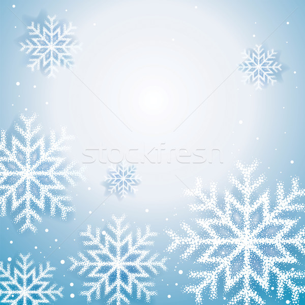 Christmas śniegu streszczenie projektu tle Zdjęcia stock © keofresh