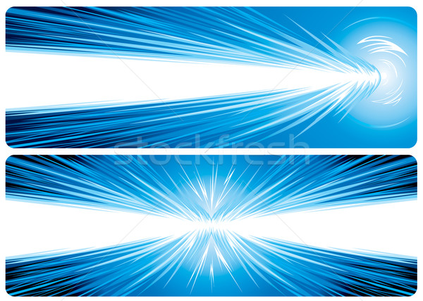 Macht Vektor download eps Hintergrund blau Stock foto © keofresh