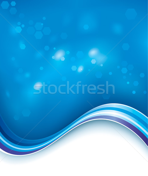 波 抽象 藍色 業務 空間 屏幕 商業照片 © keofresh