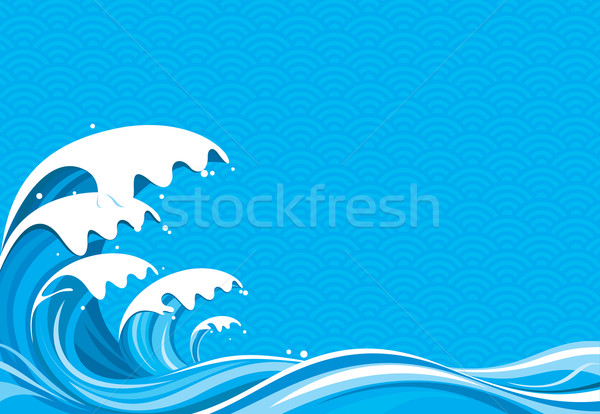 Surfen Vektor download eps Wasser Design Stock foto © keofresh
